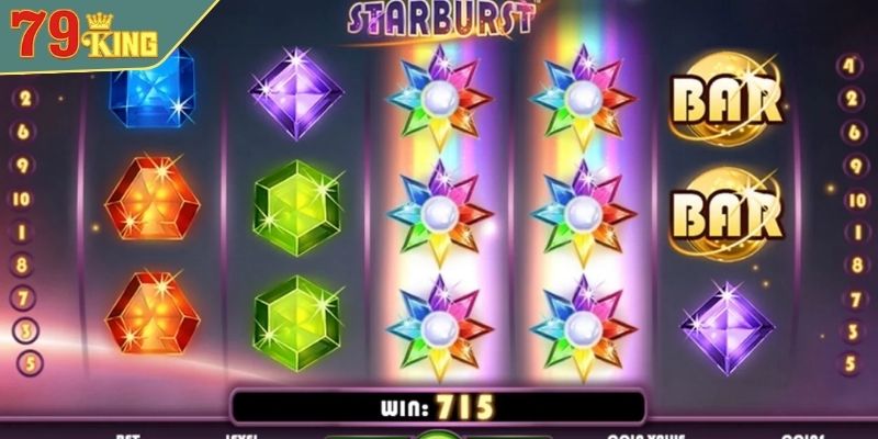 Game nổ hũ quốc tế Starburst